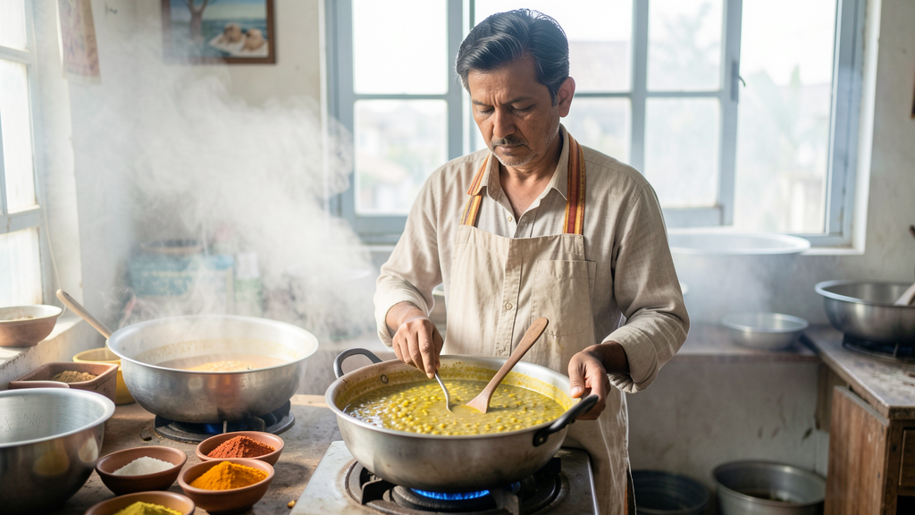 Editorial image illustrating Beyond the Crunch: 4 Subtle Signs Your Chana Dal Is Undercooked