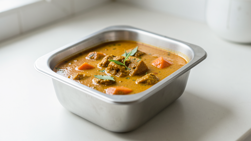 Photographic detail related to Why Ice Cube Trays Save Your Curry Base from Metallic Failure