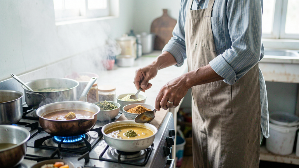 Photographic detail related to Could Placing Whole Spices Within Arm's Reach of the Stove Really Save Ten Minutes?