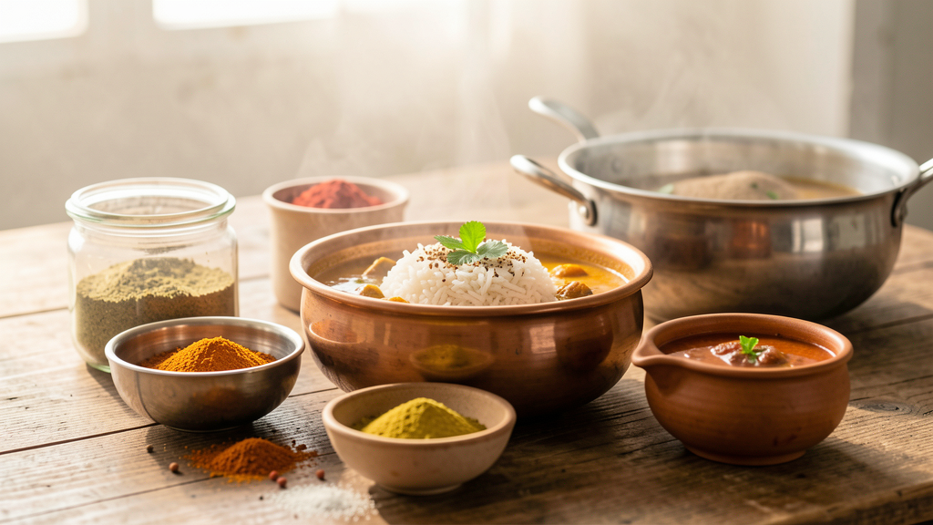 Photographic detail related to The 'One-Pot' Rice and Curry Ratio Explained