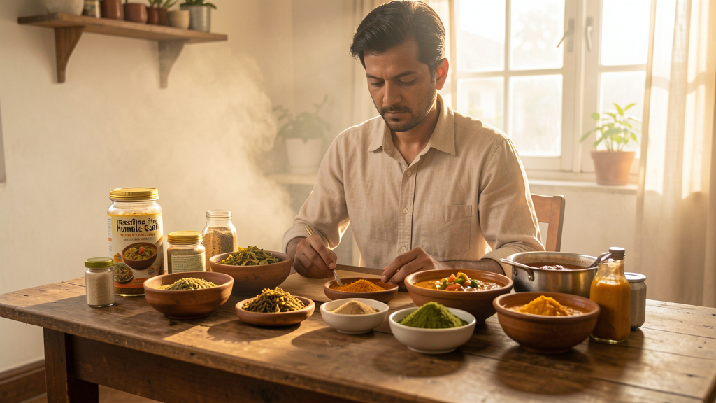 Editorial image illustrating Rescuing the Humble Gobi: Why Kasuri Methi is the Only Fix You Need